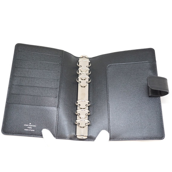 Louis Vuitton Epi Agenda Business Leather MM LV Noir Black - Picture 6 of 9